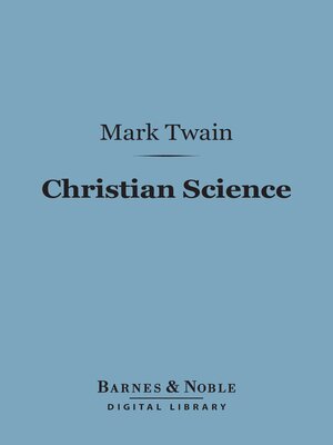 cover image of Christian Science (Barnes & Noble Digital Library)